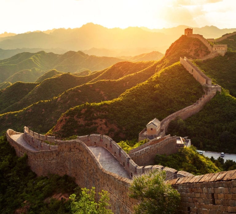 The great wall, China