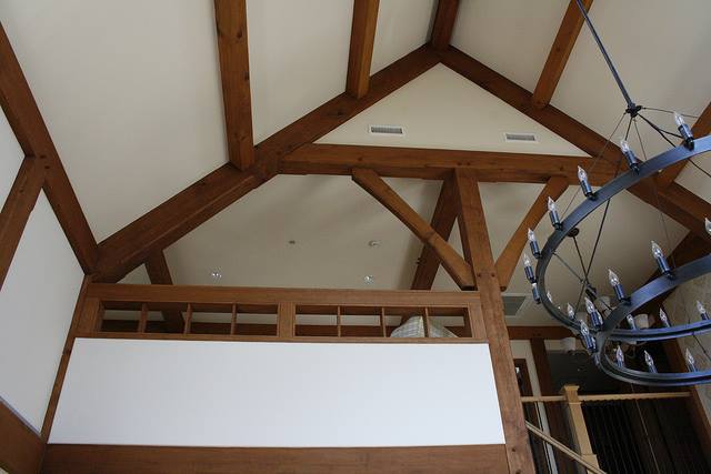 Timber-frame house highlights hemlock’s strengths